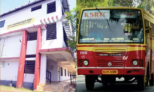 വഴി ശരിയല്ലെന്ന്; നിർമാണം പൂര്‍ത്തിയായി നാലുവര്‍ഷമായിട്ടും ഉദ്ഘാടനം ചെയ്യാതെ കെ.എസ്.ആർ.ടി.സി ഡിപ്പോ കെട്ടിടം