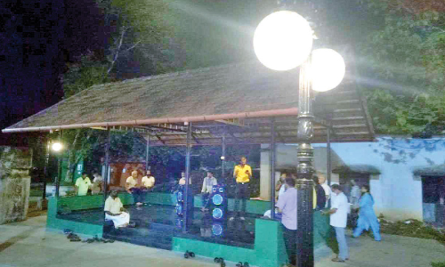 പാട്ടിന്‍റെ പാലാഴി തീർത്ത് കലാഭവൻ മണി പാർക്കിലെ പാട്ടുപുര