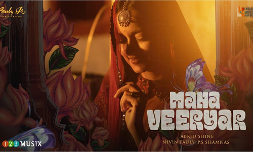 ടീസറിന് പിന്നാലെ ആരാധക ഹൃദയങ്ങൾ കീഴടക്കി മഹാവീര്യറിലെ രാധേ രാധേ ഗാനം