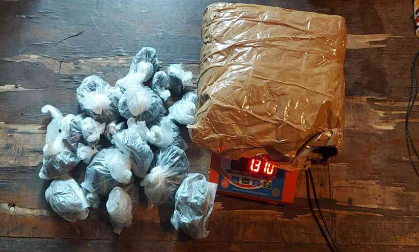 വീട്ടിൽ നിന്ന് കഞ്ചാവ് പിടികൂടി