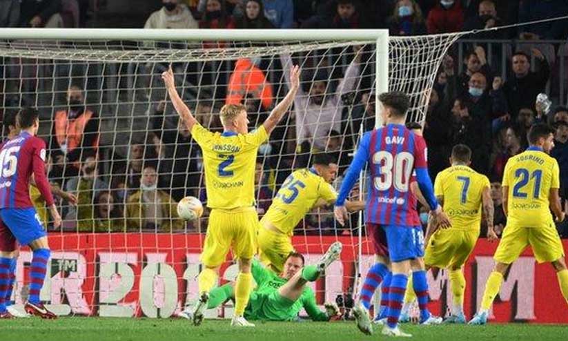 ലാ ലിഗ: ബാഴ്സലോണക്ക് തോൽവി ലാ ലിഗ: ബാഴ്സലോണക്ക് തോൽവി