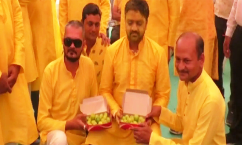 വിലക്കയറ്റം; വരന് വിവാഹസമ്മാനമായി ചെറുനാരങ്ങ സമ്മാനിച്ച് ബന്ധുക്കൾ