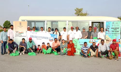 സേവ ഉത്സവ്: ബീച്ചുകൾ ശുചീകരിച്ചു സേവ ഉത്സവ്: ബീച്ചുകൾ ശുചീകരിച്ചു