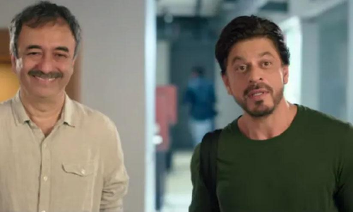 പുതിയ സിനിമയുടെ പേര് ഡോങ്കിയെന്ന് ഷാരൂഖ്, ഡൻകിയെന്ന് തിരുത്തി ഹിറാനി