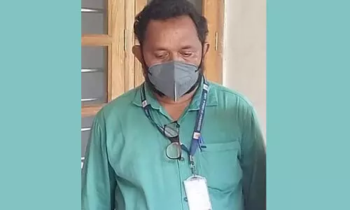 കൈക്കൂലി വാങ്ങവേ പഞ്ചായത്ത് ഓവര്‍സിയര്‍ വിജിലൻസ് പിടിയില്‍