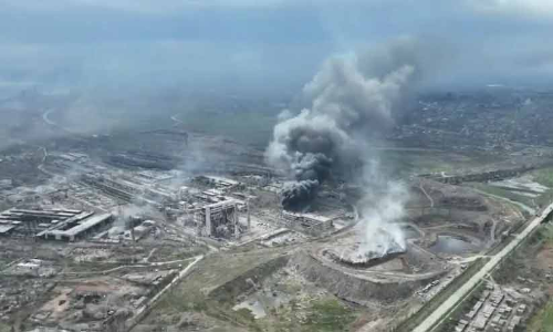 Will the Russian flag fly at Mariupol