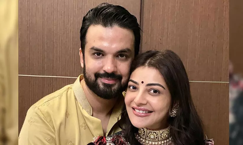 നീൽ കിച്ച്‍ലു; കുഞ്ഞിന് പേരിട്ട് കാജൽ അഗർവാളും  ഗൗതമും