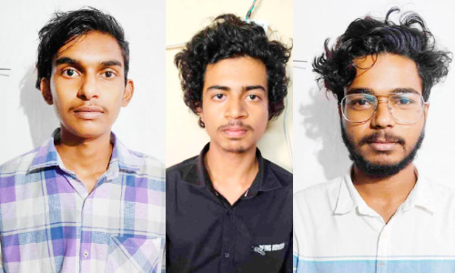 പ്രണയം നടിച്ച് തട്ടിക്കൊണ്ടുപോകാന്‍ ശ്രമം; മൂന്നുയുവാക്കൾ അറസ്റ്റിൽ