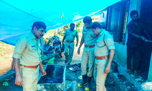 റഫ്രിജറേറ്ററിൽനിന്ന് വീടിന് തീപിടിച്ചു