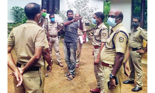 ഇഞ്ചക്കുണ്ട് ഇരട്ടക്കൊല; പ്രതിയെ വീട്ടിലെത്തിച്ച് തെളിവെടുത്തു