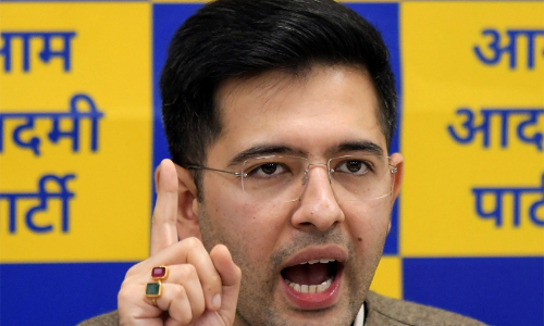 രാജ്യത്ത് വർഗീയ കലാപം തടയാന്‍ അമിത് ഷായുടെ വീടിന് മുകളിൽ ബുൾഡോസർ ഓടിക്കണമെന്ന് രാഘവ് ഛദ്ദ