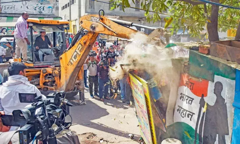 Bulldozer Raj in Delhi