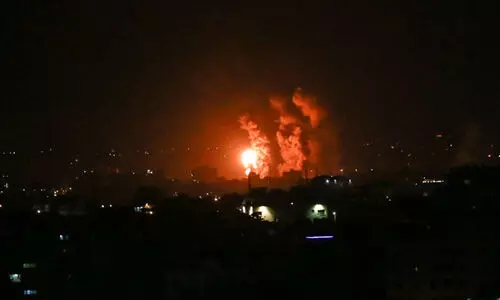 ഗസ്സയിൽ വീണ്ടും ഇസ്രായേൽ വ്യോമാക്രമണം