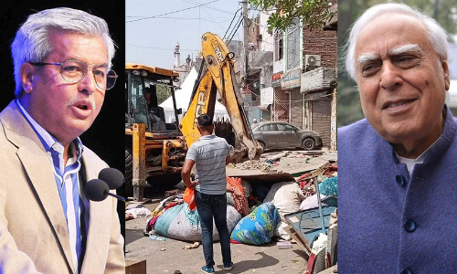 jahangirpuri violence, Kapil Sibal, dushyant dave