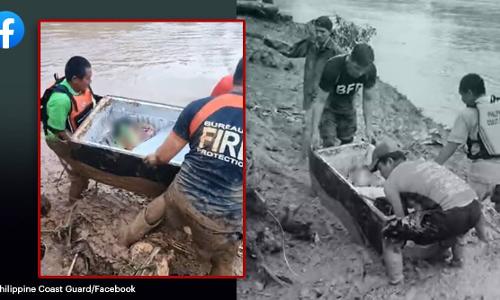 20 മണിക്കൂർ ഫ്രിഡ്ജിൽ; മണ്ണിടിച്ചിലിൽ നിന്ന് അത്ഭുതകരമായി രക്ഷപ്പെട്ട് ഫിലിപ്പീൻസ് ബാലൻ