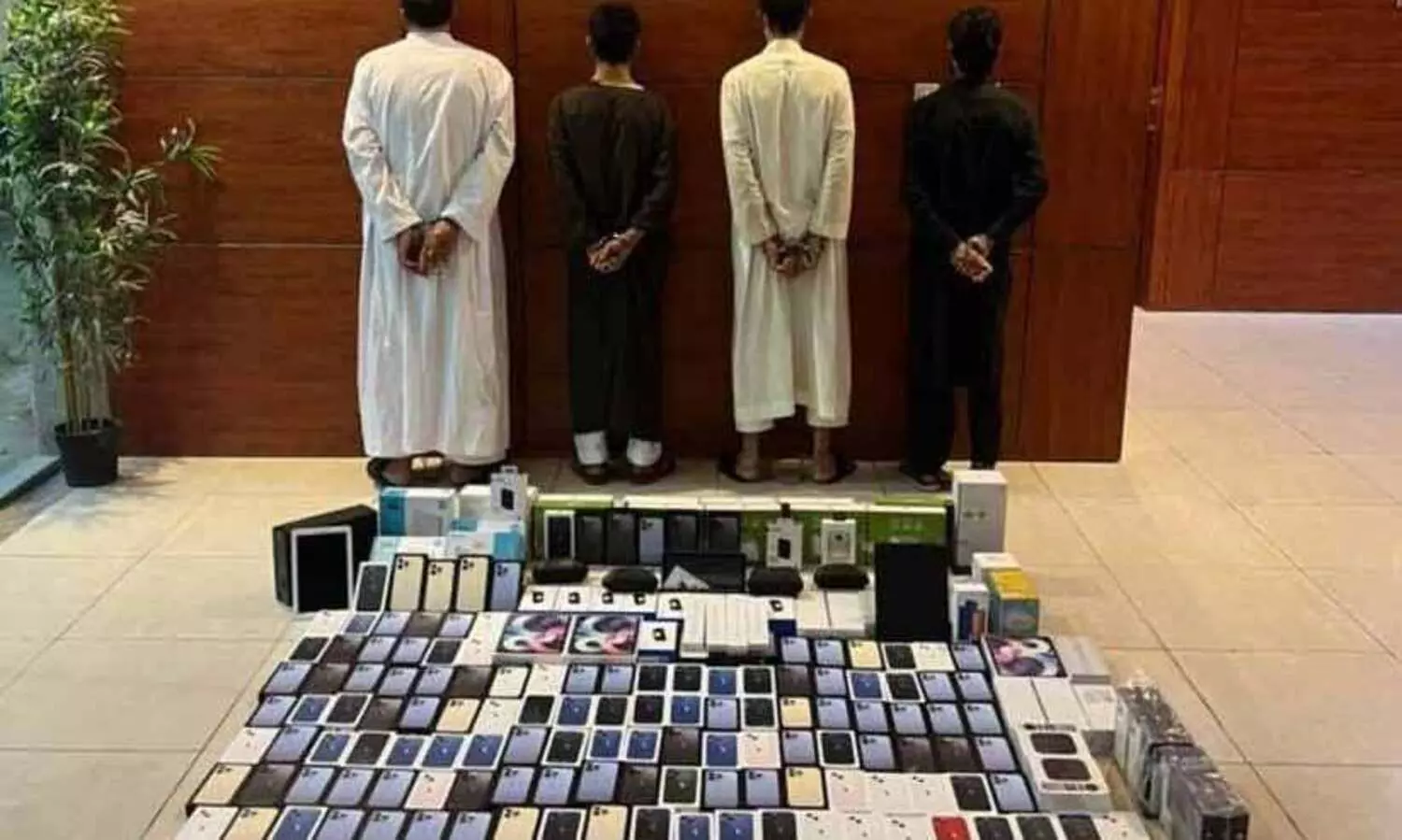 റിയാദിൽ കവർച്ചകേസ്​ പ്രതികളായ നാലുപേർ പിടിയിൽ