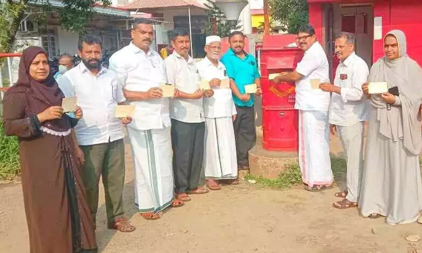 മദ്യനയം; മുഖ്യമന്ത്രിക്ക് ഒരു ലക്ഷം കത്തയച്ച് എൽ.എൻ.എസ് മദ്യനയം; മുഖ്യമന്ത്രിക്ക് ഒരു ലക്ഷം കത്തയച്ച് എൽ.എൻ.എസ്