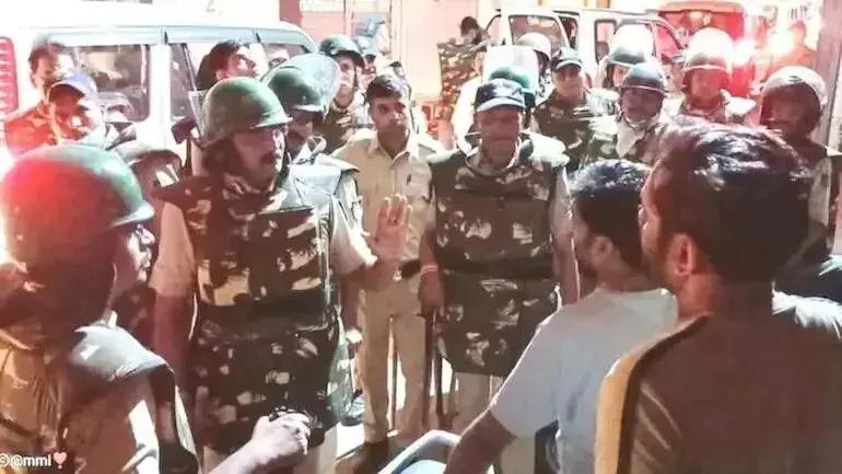 രാമനവമി ദിനത്തിലെ അക്രമത്തിനിടെ കൊലപാതകം; അഞ്ചു പേർ അറസ്റ്റിൽ രാമനവമി ദിനത്തിലെ അക്രമത്തിനിടെ കൊലപാതകം; അഞ്ചു പേർ അറസ്റ്റിൽ