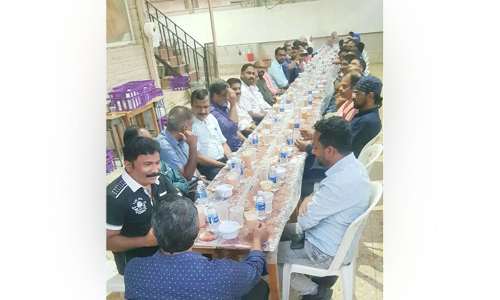 അ​ക്ഷ​രം വാ​യ​ന​വേ​ദി ഇ​ഫ്താ​ർ സം​ഗ​മം