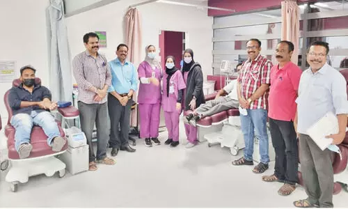 പു​ണ്യ​മാ​സ​ത്തി​ൽ ര​ക്ത​ദാ​ന​വു​മാ​യി ബ​ഹ്‌​റൈ​ൻ പ്ര​തി​ഭ