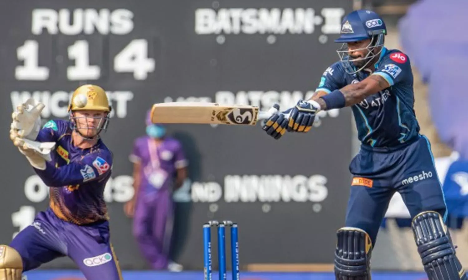 കെ.കെ.ആറിനെ എറിഞ്ഞിട്ട് ഗുജറാത്ത്; എട്ട് റൺസിന്റെ മിന്നും ജയം