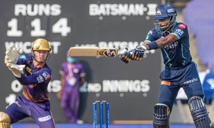 കെ.കെ.ആറിനെ എറിഞ്ഞിട്ട് ഗുജറാത്ത്; എട്ട് റൺസിന്റെ മിന്നും ജയം കെ.കെ.ആറിനെ എറിഞ്ഞിട്ട് ഗുജറാത്ത്; എട്ട് റൺസിന്റെ മിന്നും ജയം