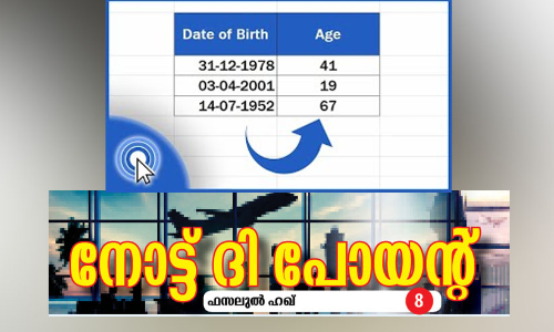 വി​ന​യാ​ക​രു​ത്;​ പാ​സ്​​പോ​ർ​ട്ടി​ലെ  ജ​ന​ന​ത്തീ​യ​തി മാ​റ്റം