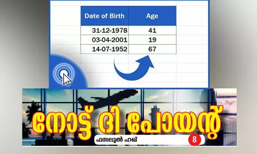 വി​ന​യാ​ക​രു​ത്;​ പാ​സ്​​പോ​ർ​ട്ടി​ലെ  ജ​ന​ന​ത്തീ​യ​തി മാ​റ്റം