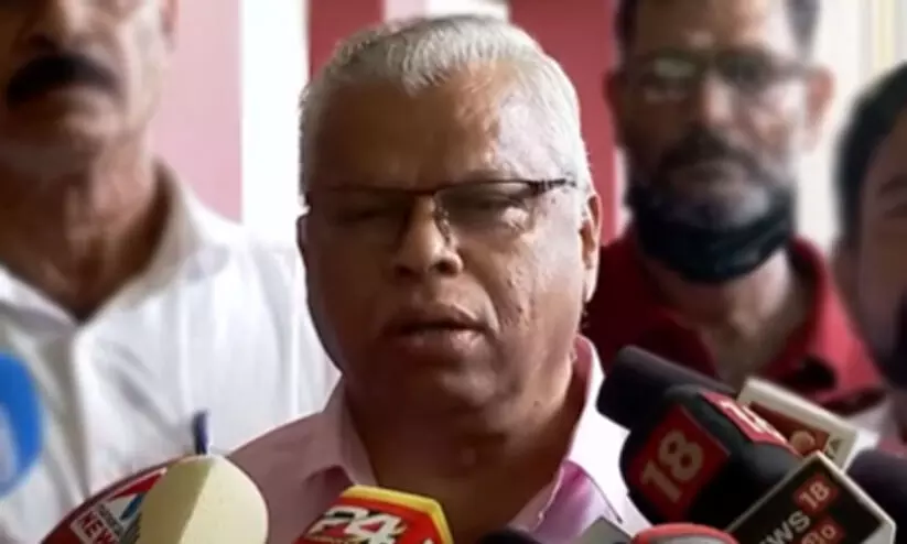 രേഷ്മയെ ജാമ്യത്തിലിറക്കാൻ എത്തിയത് ബി.ജെ.പി നേതാവ് -എം.വി ജയരാജൻ