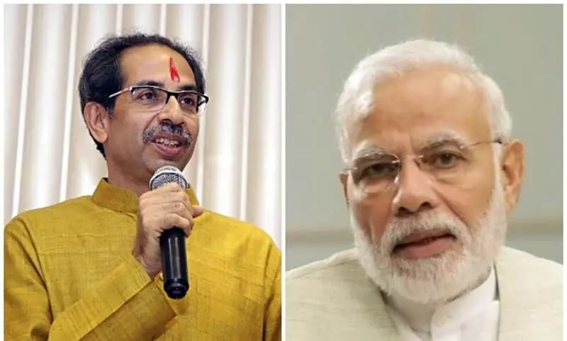 പ്രധാനമന്ത്രിയെ തിരിഞ്ഞുനോക്കാതെ ഉദ്ധവ്; സ്വീകരിക്കാനും ചെന്നില്ല പ്രധാനമന്ത്രിയെ തിരിഞ്ഞുനോക്കാതെ ഉദ്ധവ്; സ്വീകരിക്കാനും ചെന്നില്ല