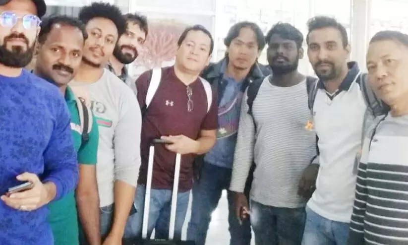 ഹൂതി വിമതരുടെ പിടിയിൽനിന്ന് ദിപാഷിന് മോചനം; ആനന്ദക്കണ്ണീർ പൊഴിച്ച് മാതാപിതാക്കൾ ഹൂതി വിമതരുടെ പിടിയിൽനിന്ന് ദിപാഷിന് മോചനം; ആനന്ദക്കണ്ണീർ പൊഴിച്ച് മാതാപിതാക്കൾ