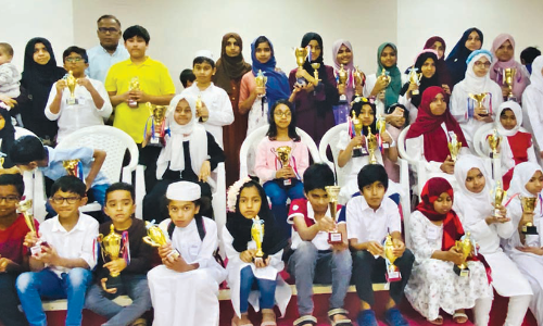 മലർവാടി ഖുർആൻ: റയ്യാൻ സോൺ ജേതാക്കൾ