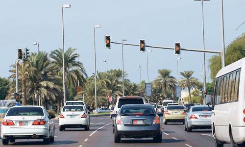 abu dhabi road fine