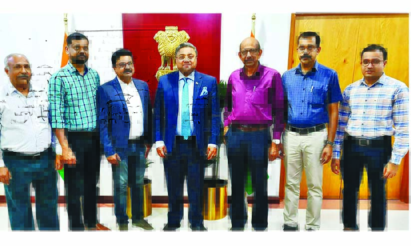 അംബാസഡറെ സന്ദർശിച്ചു അംബാസഡറെ സന്ദർശിച്ചു