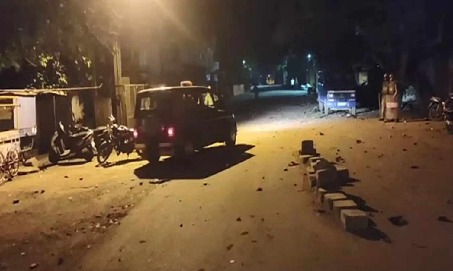 ഹുബ്ബള്ളിയിലെ പൊലീസ് സ്റ്റേഷനു നേരെ കല്ലേറ്; 146 പേർ അറസ്റ്റിൽ