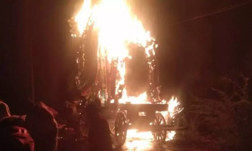 തഞ്ചാവൂരിൽ തേരോട്ടത്തിനിടെ വൈദ്യുതാഘാതമേറ്റ്​ 11 മരണം