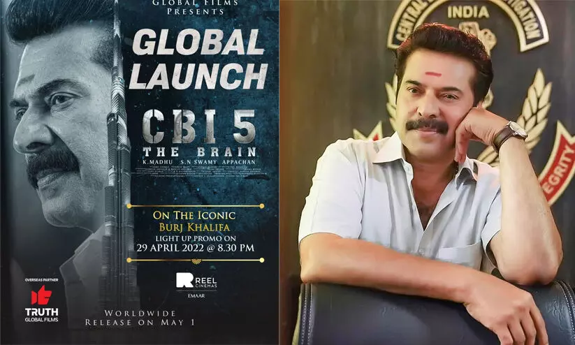 സേതുരാമയ്യർ ബുർജ്​ ഖലീഫയിൽ