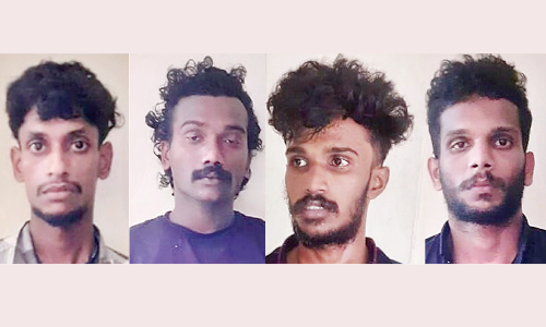 എം.ഡി.എം.എയുമായി നാലു യുവാക്കൾ പിടിയിൽ