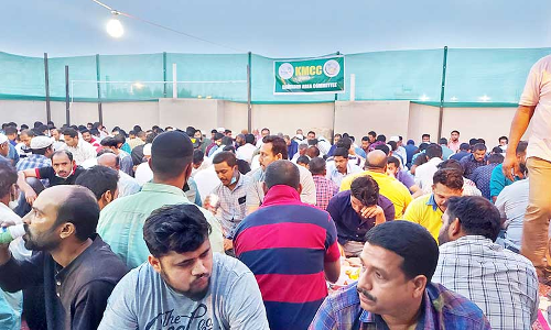 ദവാദ്മി കെ.എം.സി.സി മെഗാ ഇഫ്താർ