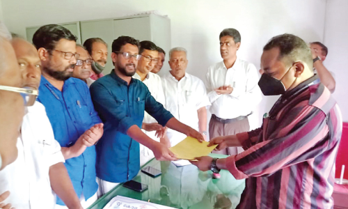 കൊടുവള്ളി ഉപതെരഞ്ഞെടുപ്പ്: എൽ.ഡി.എഫ് സ്ഥാനാർഥി പത്രിക സമർപ്പിച്ചു