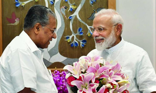 Pinarayi vijayan, Narendra Modi