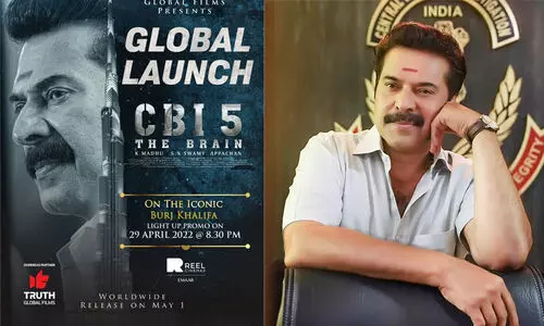 സേതുരാമയ്യർ ബുർജ്​ ഖലീഫയിൽ