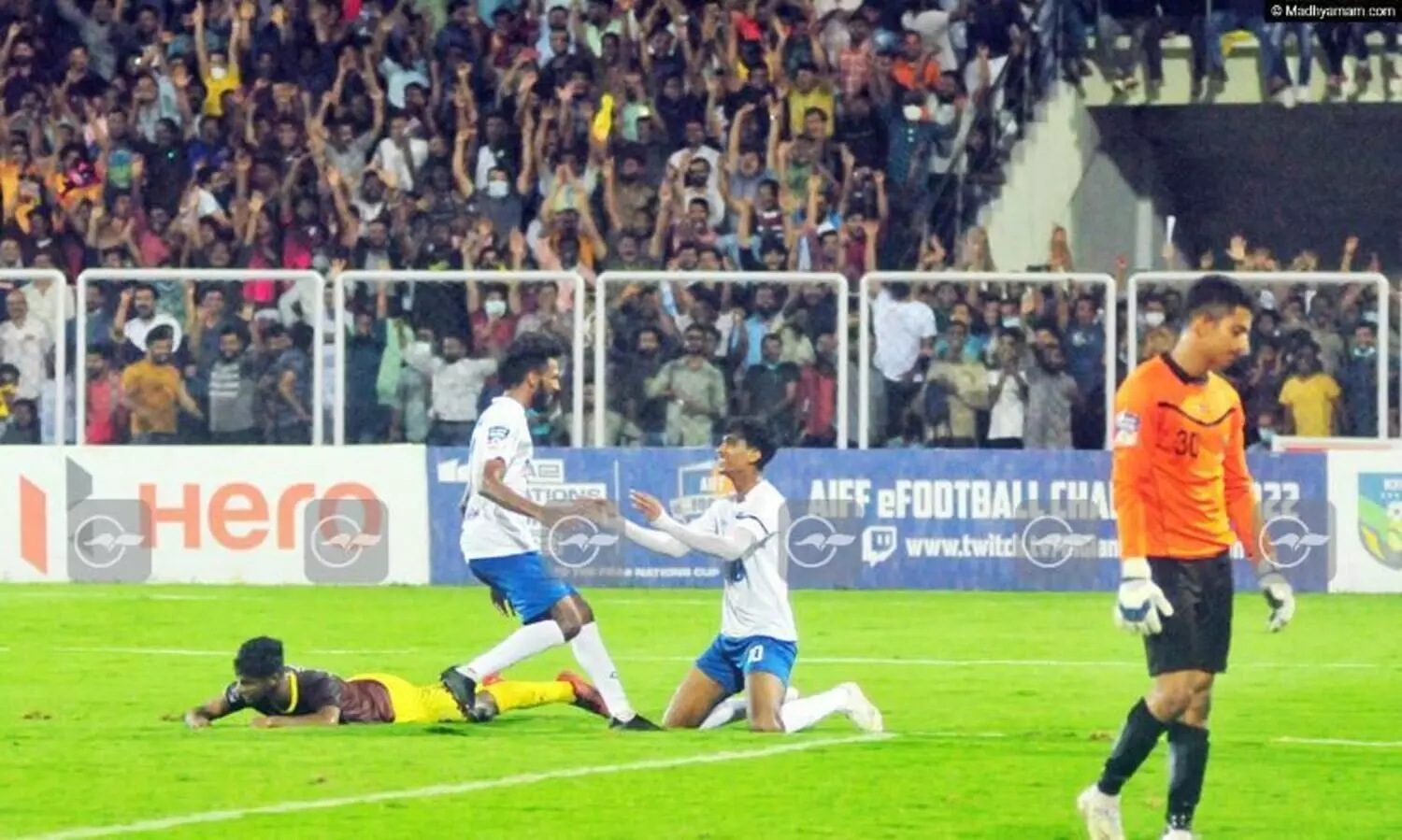 മലപ്പുറത്ത് കേരളത്തിന്റെ ആറാട്ട്; കർണാടകയെ 7-3ന് തകർത്ത് ഫൈനലിൽ