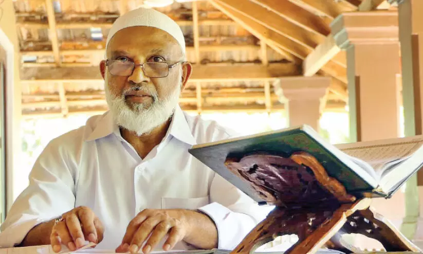 ഖുർആൻ ഇൻഡെക്സ് ഒരുക്കി മദ്റസ അധ്യാപകൻ