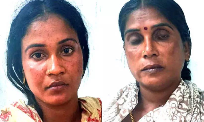 ഓട്ടോയിൽ സഞ്ചരിച്ച വയോധികയുടെ സ്വർണമാല കവർന്ന നാടോടിസ്ത്രീകൾ അറസ്റ്റിൽ