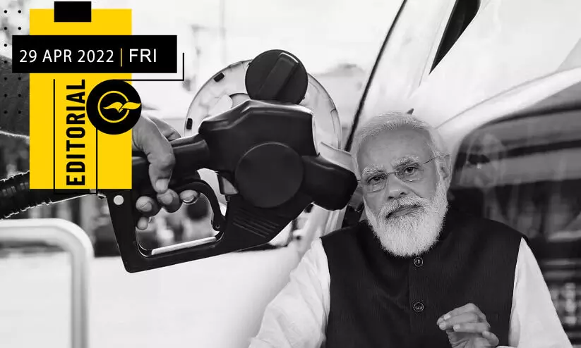 എണ്ണവില വർധനക്കും ഉത്തരവാദി സംസ്ഥാനങ്ങൾ! എണ്ണവില വർധനക്കും ഉത്തരവാദി സംസ്ഥാനങ്ങൾ!