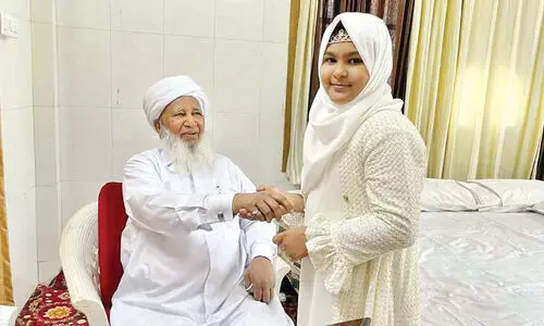 പത്താം വയസ്സില്‍ ഖുര്‍ആന്‍ മനഃപാഠമാക്കി ആയിശ ഇസ്സ