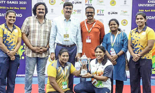 ഖേലോ ഇന്ത്യ ഭാരോദ്വഹന ചാമ്പ്യന്‍ഷിപ്: കാലിക്കറ്റിന് രണ്ടാം സ്ഥാനം