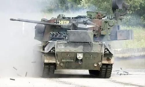 Gepard antiaircraft tank