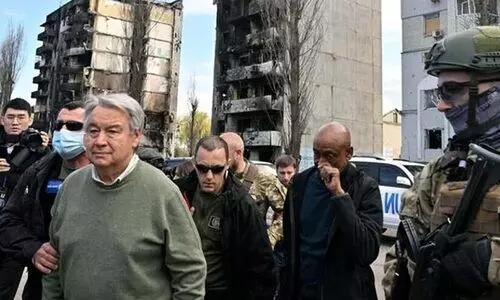 UN Secretary-General in Kyiv